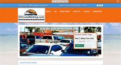 Desktop Screenshot of ezcruiseparking.com